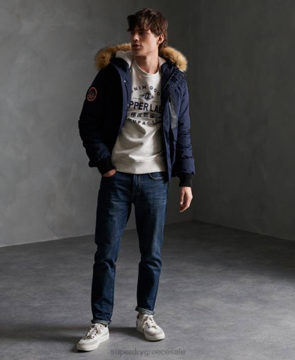 everest bomber jacket άνδρες είδη ένδυσης ΠΟΛΕΜΙΚΟ ΝΑΥΤΙΚΟ Superdry L02L4646