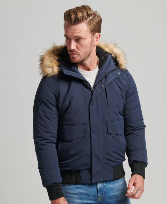 everest bomber jacket άνδρες είδη ένδυσης ΠΟΛΕΜΙΚΟ ΝΑΥΤΙΚΟ Superdry L02L964