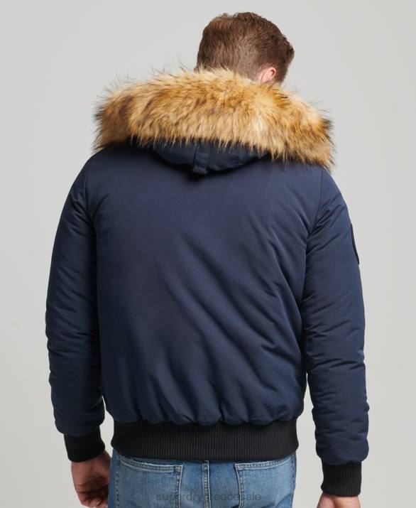 everest bomber jacket άνδρες είδη ένδυσης ΠΟΛΕΜΙΚΟ ΝΑΥΤΙΚΟ Superdry L02L964