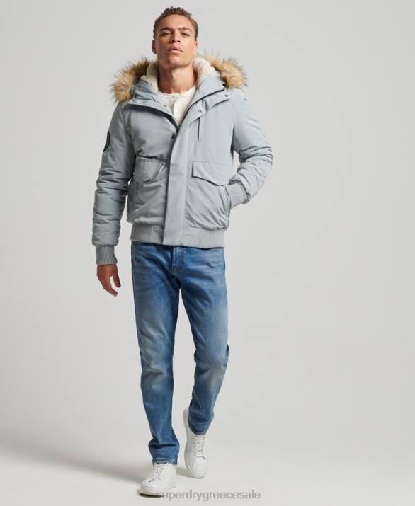 everest bomber jacket άνδρες είδη ένδυσης γαλάζιο Superdry L02L993