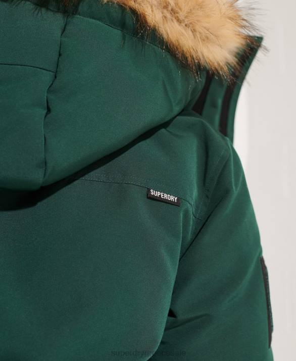 σακάκι everest parka άνδρες είδη ένδυσης πράσινος Superdry L02L4588