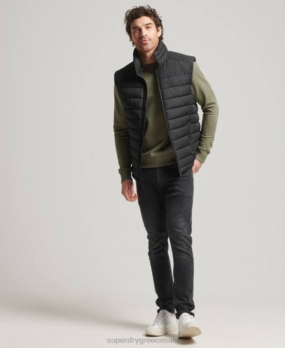 στούντιο fuji gilet άνδρες είδη ένδυσης μαύρος Superdry L02L4651