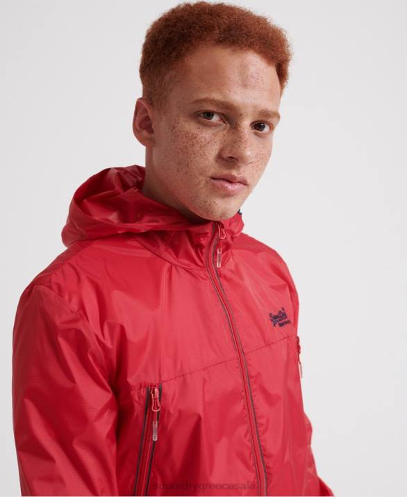 offshore packable cagoule άνδρες είδη ένδυσης το κόκκινο Superdry L02L1186