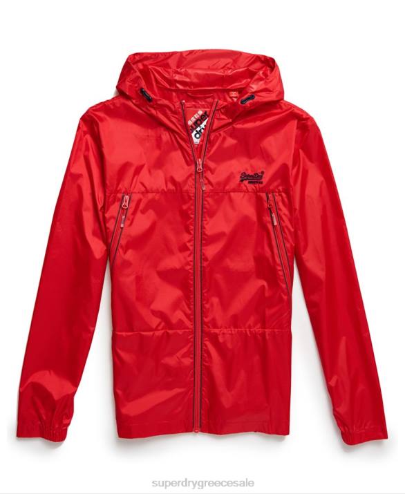 offshore packable cagoule άνδρες είδη ένδυσης το κόκκινο Superdry L02L1186