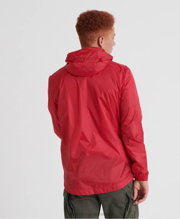 offshore packable cagoule άνδρες είδη ένδυσης το κόκκινο Superdry L02L1186