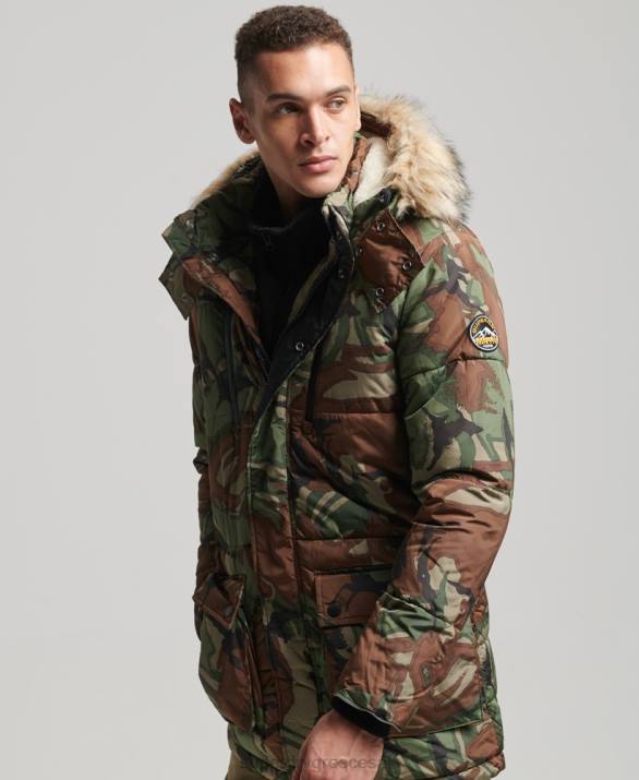 μπουφάν sd expedition parka άνδρες είδη ένδυσης πράσινος Superdry L02L4775