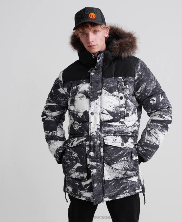 μπουφάν sd explorer parka άνδρες είδη ένδυσης γκρί Superdry L02L4717