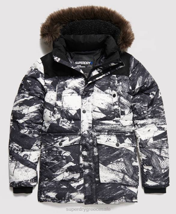 μπουφάν sd explorer parka άνδρες είδη ένδυσης γκρί Superdry L02L4717