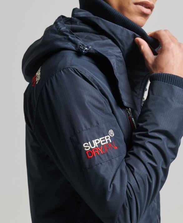 βουνό sd windcheater jacket άνδρες είδη ένδυσης ΠΟΛΕΜΙΚΟ ΝΑΥΤΙΚΟ Superdry L02L1014