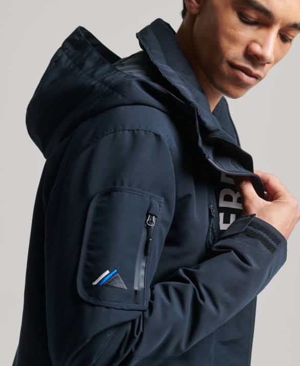 απόλυτο sd windcheater jacket άνδρες είδη ένδυσης ΠΟΛΕΜΙΚΟ ΝΑΥΤΙΚΟ Superdry L02L1078