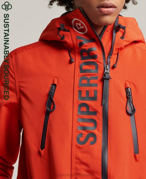 απόλυτο sd windcheater jacket άνδρες είδη ένδυσης πορτοκάλι Superdry L02L1091