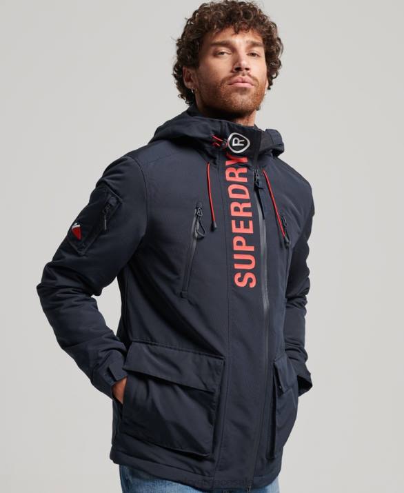 απόλυτο sd windcheater jacket άνδρες είδη ένδυσης ΠΟΛΕΜΙΚΟ ΝΑΥΤΙΚΟ Superdry L02L1101