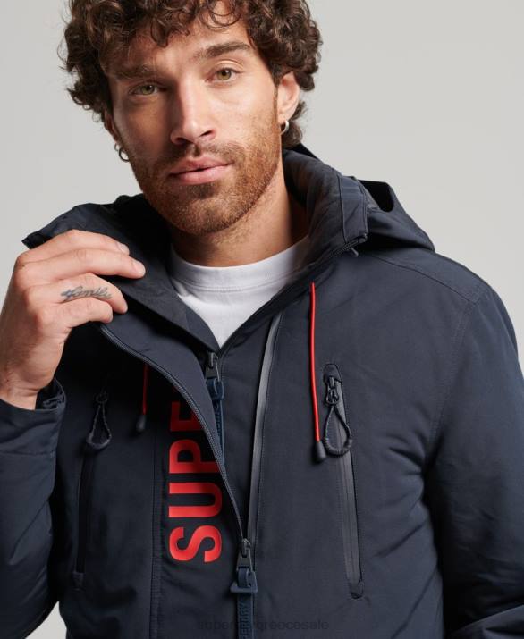 απόλυτο sd windcheater jacket άνδρες είδη ένδυσης ΠΟΛΕΜΙΚΟ ΝΑΥΤΙΚΟ Superdry L02L1101