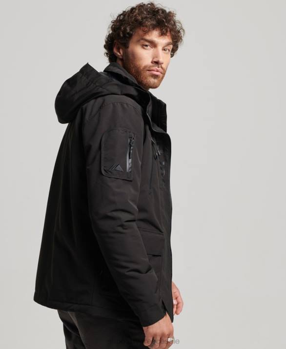 απόλυτο sd windcheater jacket άνδρες είδη ένδυσης μαύρος Superdry L02L1119