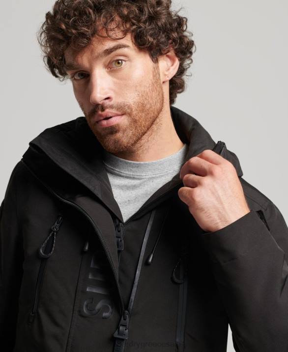 απόλυτο sd windcheater jacket άνδρες είδη ένδυσης μαύρος Superdry L02L1119