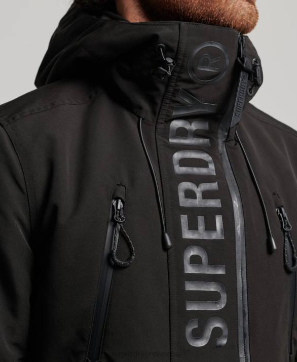 απόλυτο sd windcheater jacket άνδρες είδη ένδυσης μαύρος Superdry L02L1119