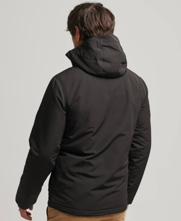 απόλυτο sd windcheater jacket άνδρες είδη ένδυσης μαύρος Superdry L02L1187