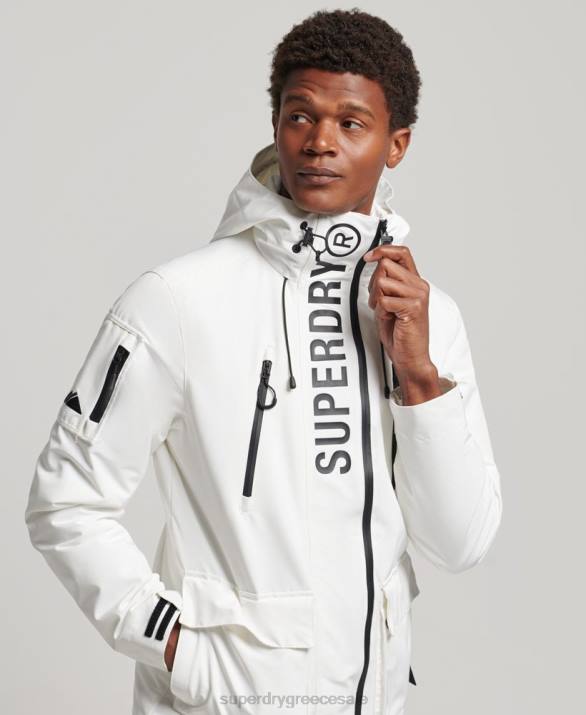 απόλυτο sd windcheater jacket άνδρες είδη ένδυσης άσπρο Superdry L02L4659