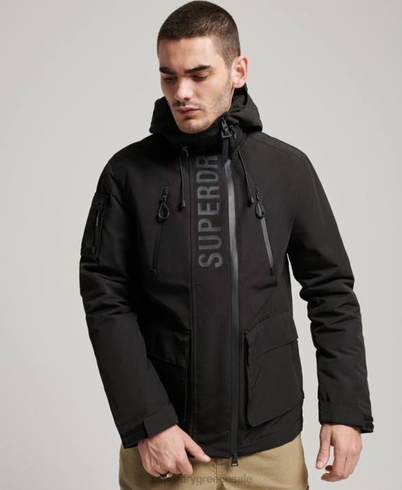 απόλυτο sd windcheater jacket άνδρες είδη ένδυσης μαύρος Superdry L02L919