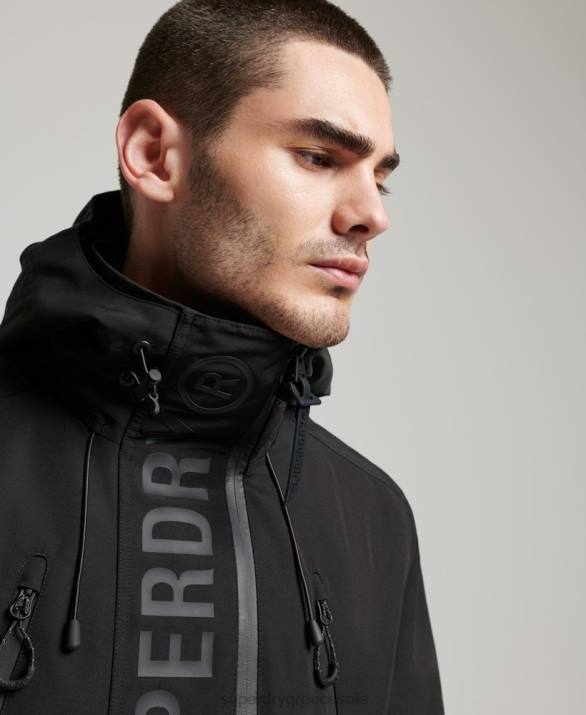 απόλυτο sd windcheater jacket άνδρες είδη ένδυσης μαύρος Superdry L02L919