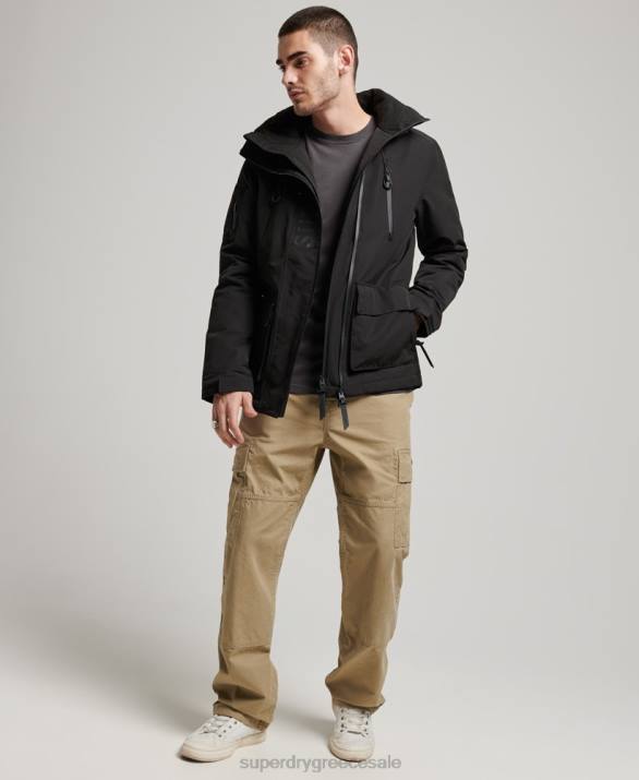 απόλυτο sd windcheater jacket άνδρες είδη ένδυσης μαύρος Superdry L02L919