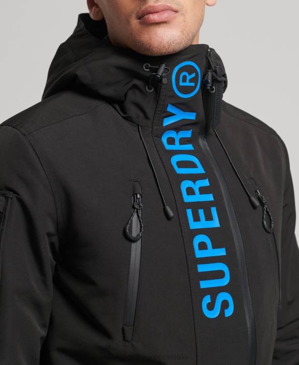 απόλυτο sd windcheater jacket άνδρες είδη ένδυσης μαύρος Superdry L02L922