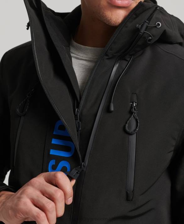 απόλυτο sd windcheater jacket άνδρες είδη ένδυσης μαύρος Superdry L02L922