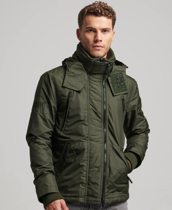 βουνό sd windcheater jacket άνδρες είδη ένδυσης πράσινος Superdry L02L950