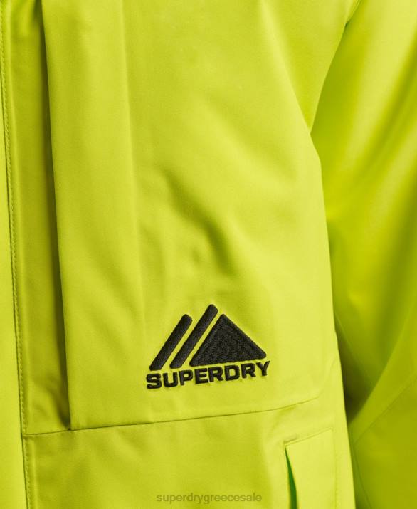 χιόνι ultra τζάκετ άνδρες είδη ένδυσης κίτρινος Superdry L02L977