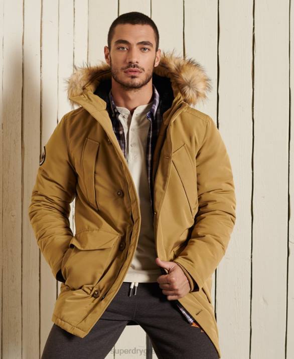 παλτό everest parka άνδρες είδη ένδυσης βυρσοδέψω Superdry L02L4738