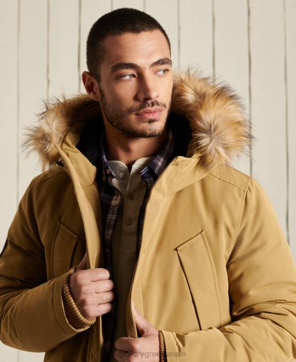 παλτό everest parka άνδρες είδη ένδυσης βυρσοδέψω Superdry L02L4738