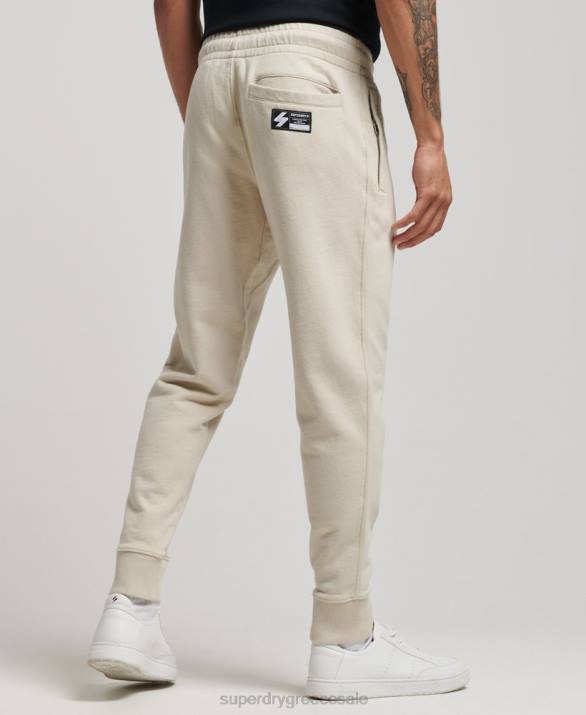 κωδικός micro logo joggers άνδρες είδη ένδυσης μπεζ Superdry L02L6366