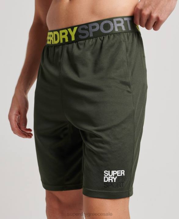 core χαλαρό σορτς άνδρες είδη ένδυσης πράσινος Superdry L02L1404