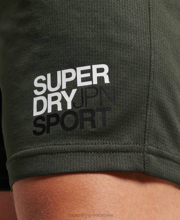 core χαλαρό σορτς άνδρες είδη ένδυσης πράσινος Superdry L02L1404