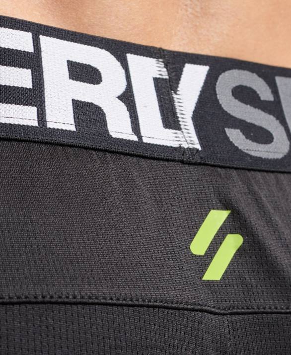 core χαλαρό σορτς άνδρες είδη ένδυσης μαύρος Superdry L02L1411