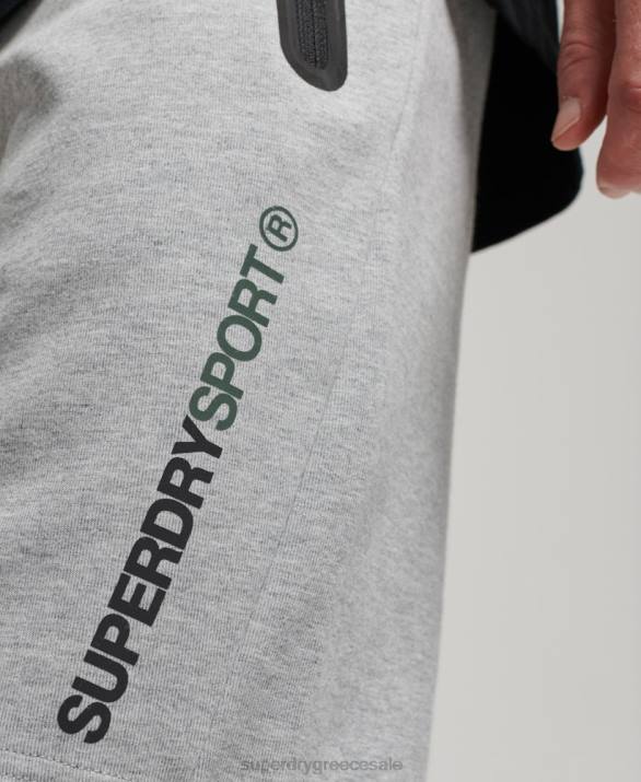 σορτς gymtech άνδρες είδη ένδυσης γκρί Superdry L02L283