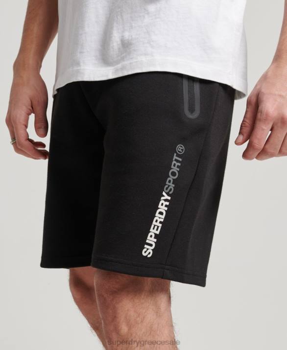 σορτς gymtech άνδρες είδη ένδυσης μαύρος Superdry L02L315