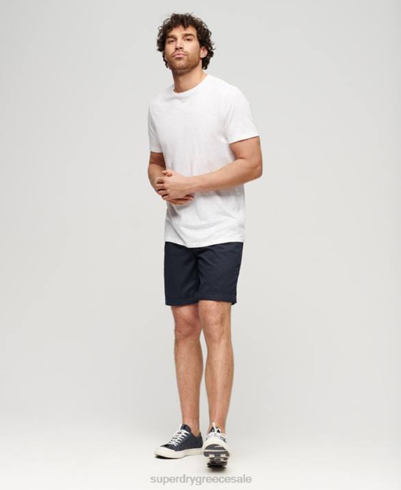 slim stretch chino σορτς άνδρες είδη ένδυσης ΠΟΛΕΜΙΚΟ ΝΑΥΤΙΚΟ Superdry L02L103