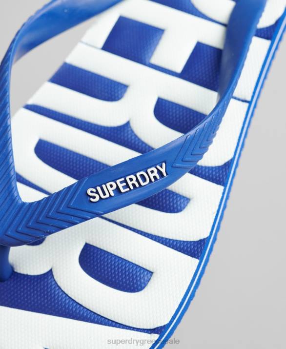 σαγιονάρες vegan άνδρες παπούτσια μπλε Superdry L02L114